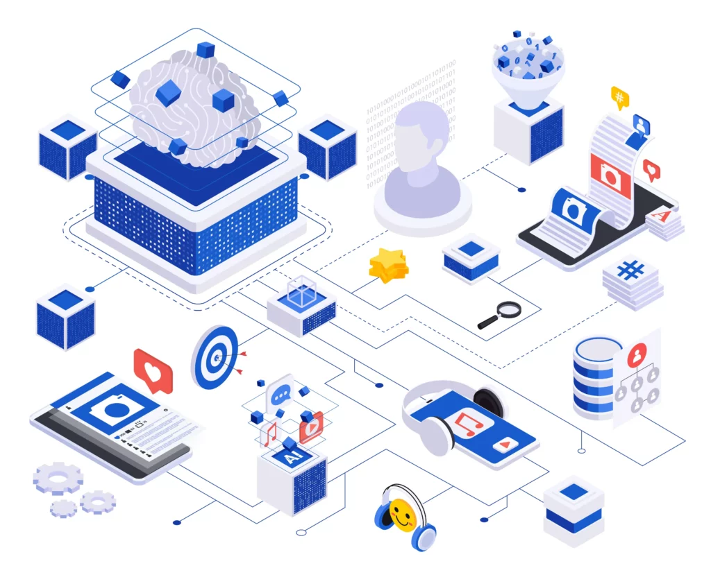 Maximize Your Marketing, Sales, and Support with WhatsApp Automation 3 2304.i039.013.S.m004.c13.AI generated art AI powered content creation isometric 2