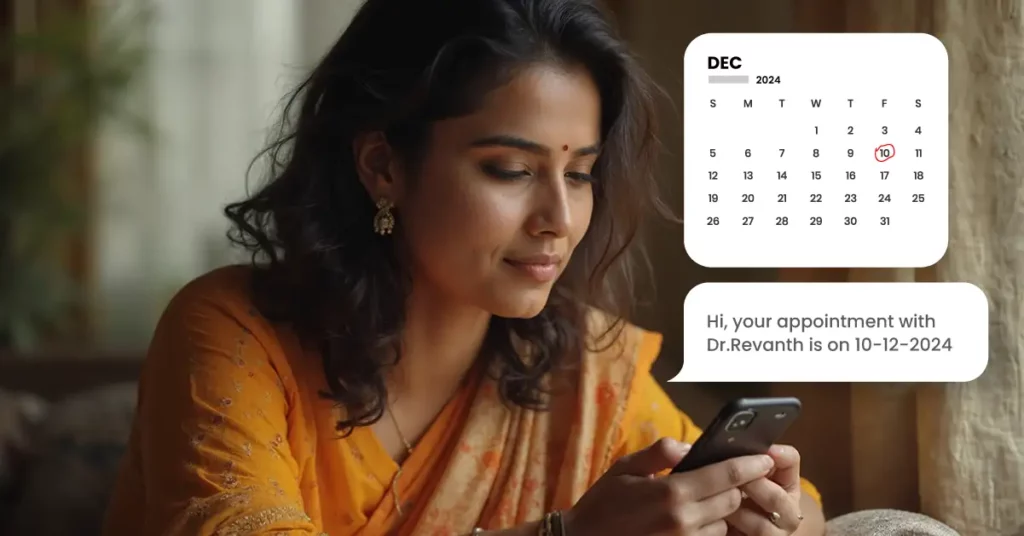 WhatsApp for Healthcare 4 Healthcare booking