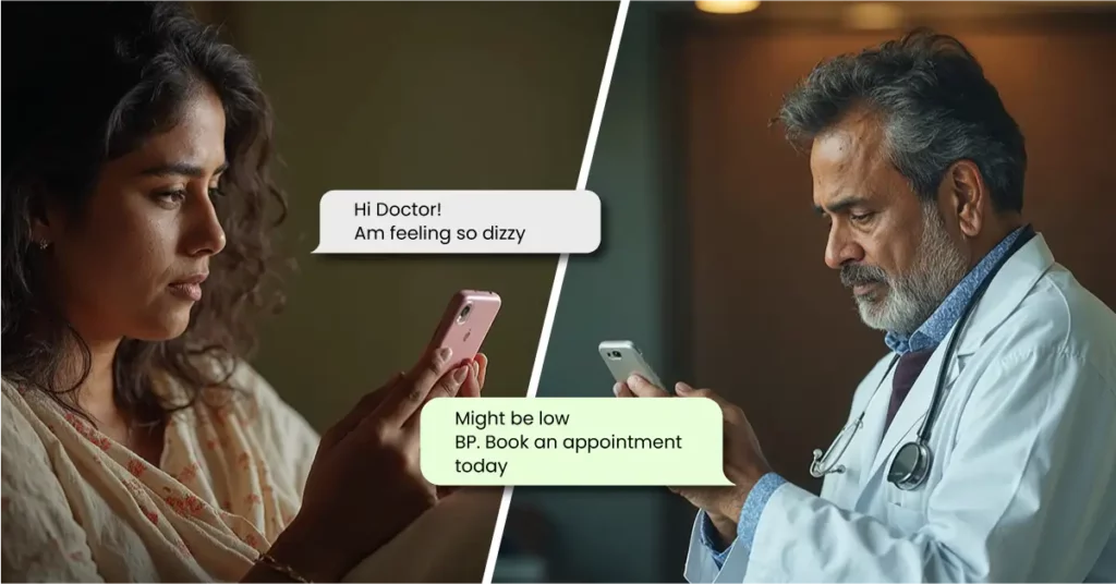 Simplify Appointment Booking with WhatsApp for Healthcare Providers 2 patient appointment booking