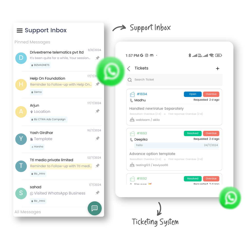 WhatsApp Business Suite 26 first section 03