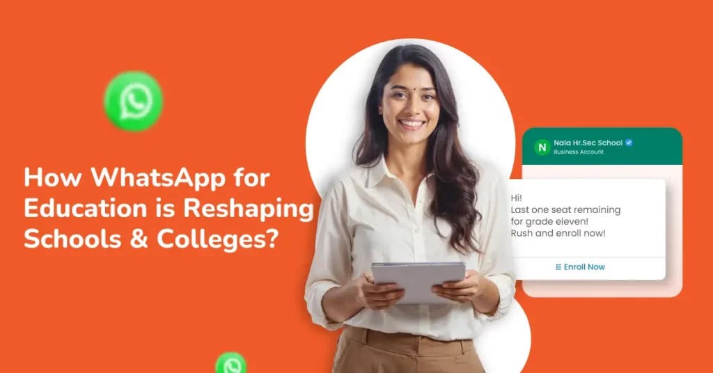 How WhatsApp for Education is Reshaping Schools and Colleges