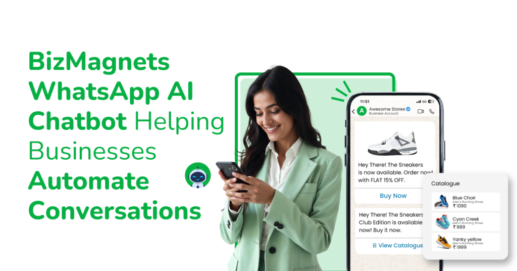 BizMagnets WhatsApp AI Chatbot Helping Businesses Automate Conversations